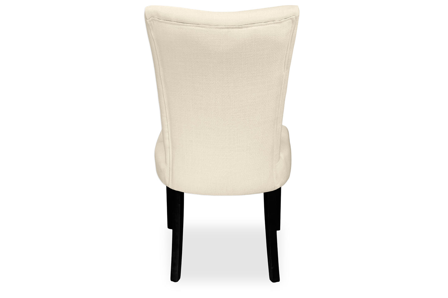 Mirage Chair - Natural Linen (Black Legs)