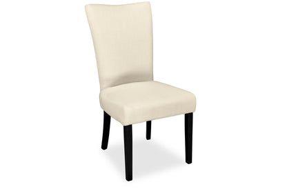 Mirage Chair - Natural Linen (Black Legs)