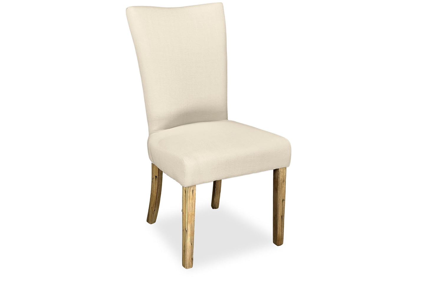 Mirage Chair - Natural Linen (Antique Legs)