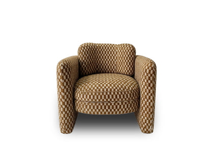 Mellow Accent Chair - Checkered