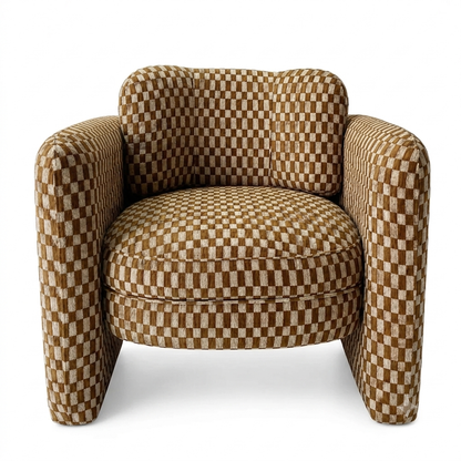 Mellow Accent Chair - Checkered