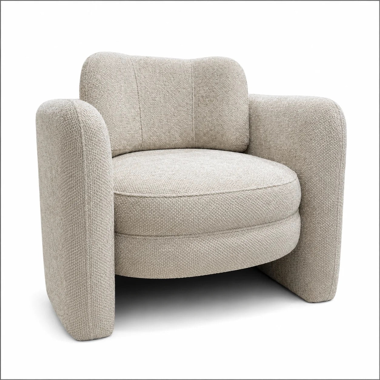 Mellow Accent Chair - Taupe