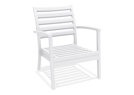 Noosa Outdoor Lounge Armchair - White