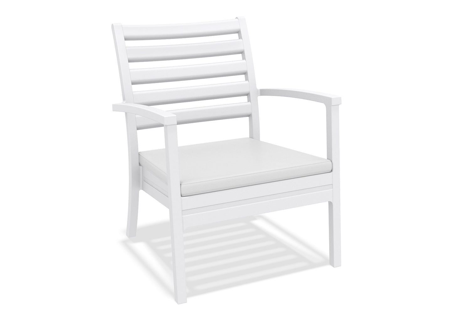 Noosa Outdoor Lounge Armchair - White