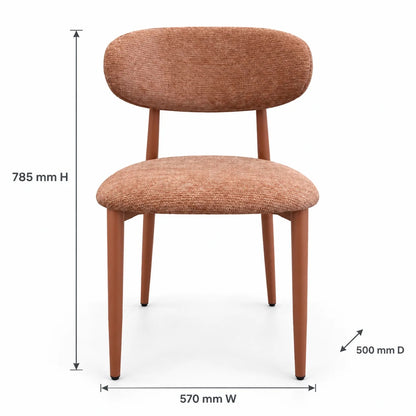 Pebble Chair - Terracotta