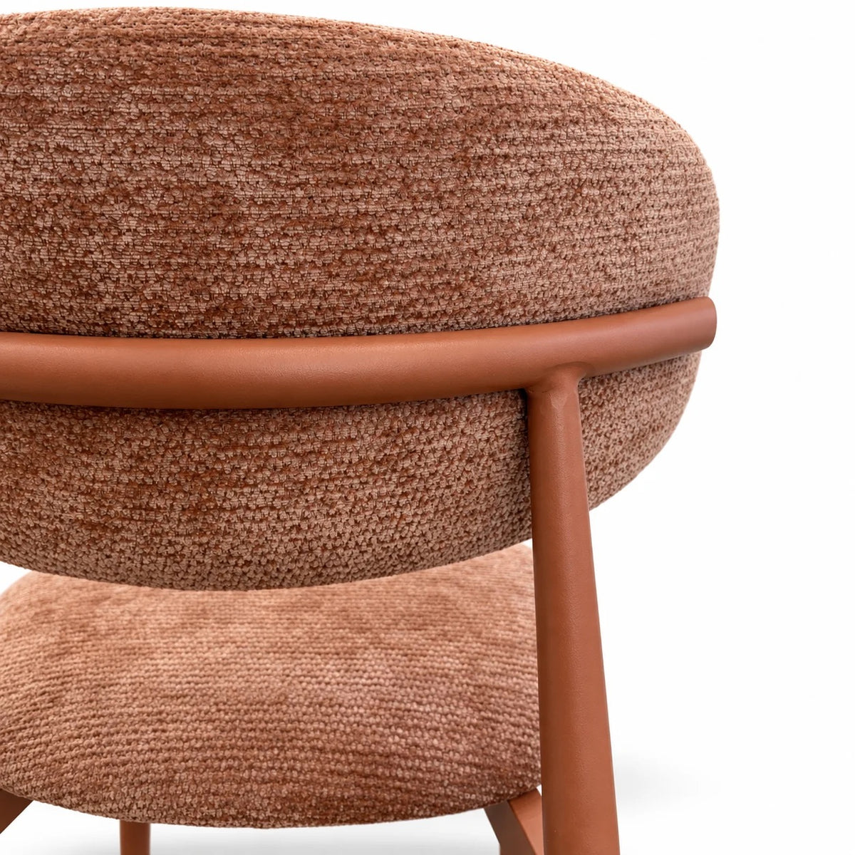 Pebble Kitchen Stool - Terracotta