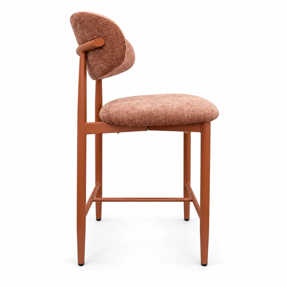 Pebble Kitchen Stool - Terracotta