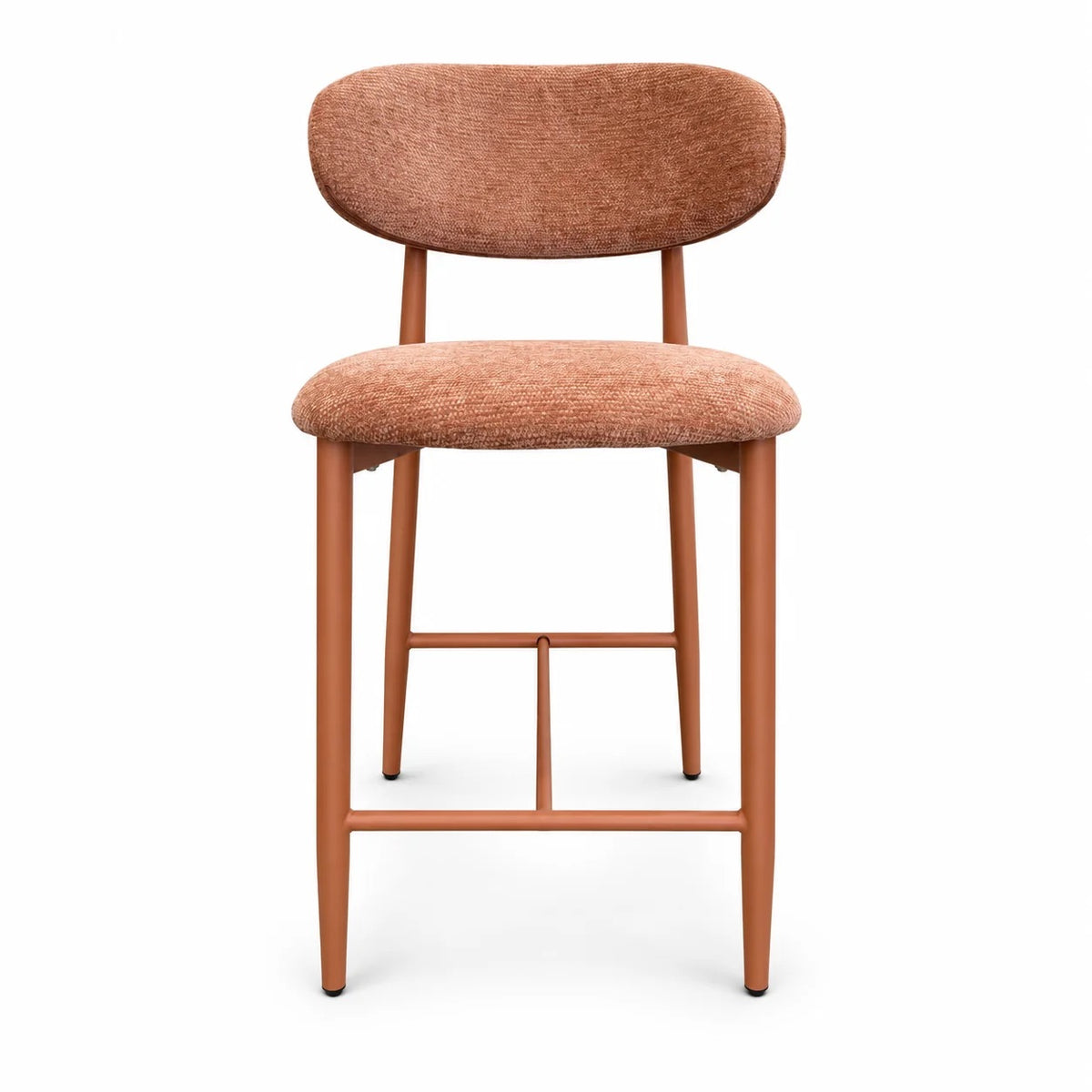 Pebble Kitchen Stool - Terracotta