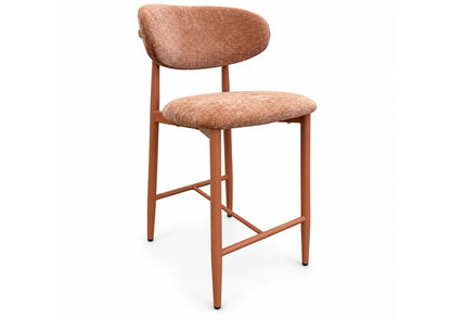 Pebble Kitchen Stool - Terracotta