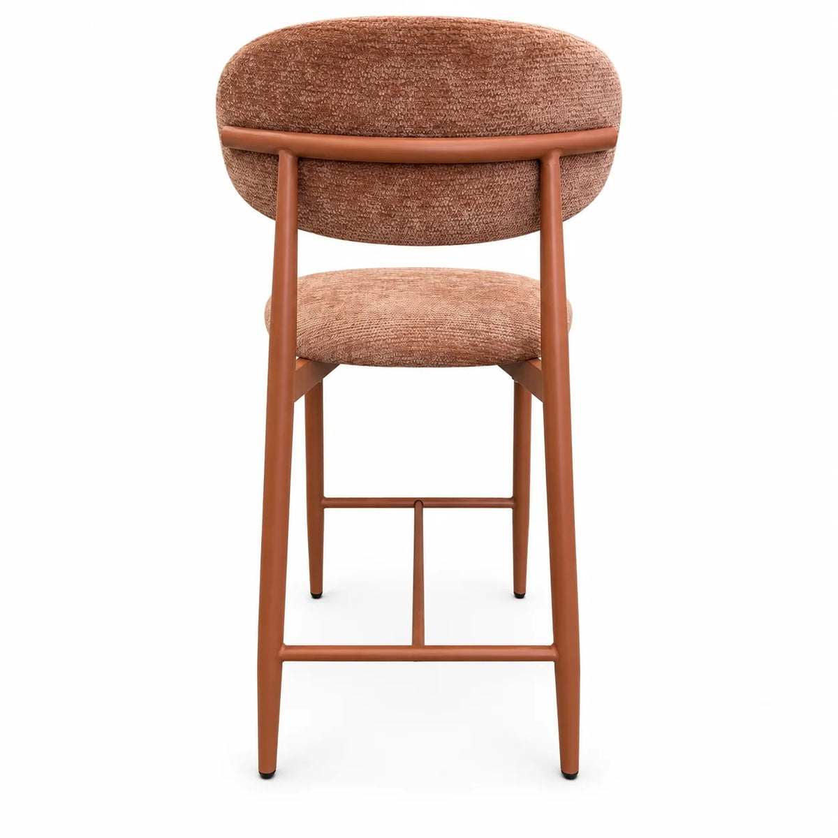 Pebble Kitchen Stool - Terracotta