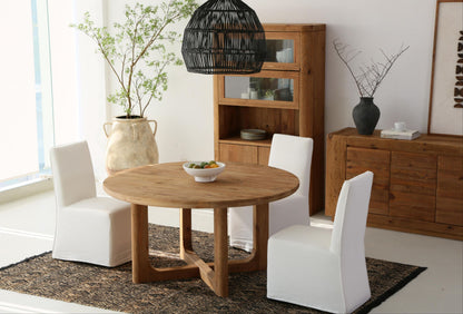 Plantation Dining Table - Curve (1200mm)