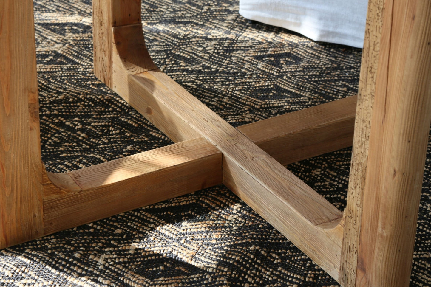 Plantation Dining Table - Curve (1200mm)