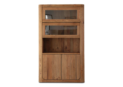 Plantation Display Cabinet - Curve