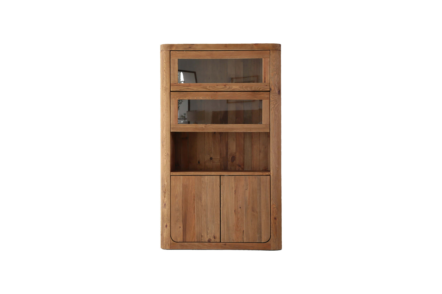 Plantation Display Cabinet - Curve