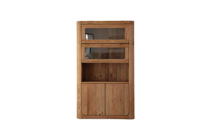 Plantation Display Cabinet - Curve