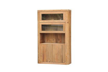 Plantation Display Cabinet - Curve