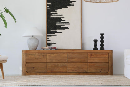 Plantation Entertainment Unit - Curve (2000mm)