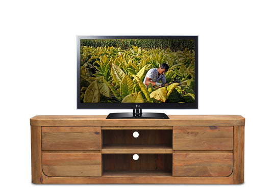 Plantation Entertainment Unit - Curve (1800mm)