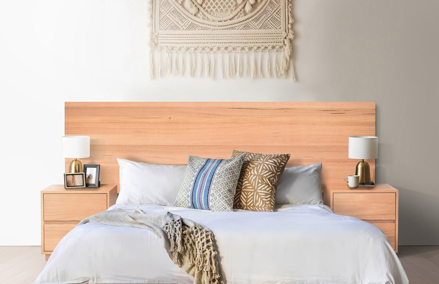 Ridge Bedhead with Bedsides