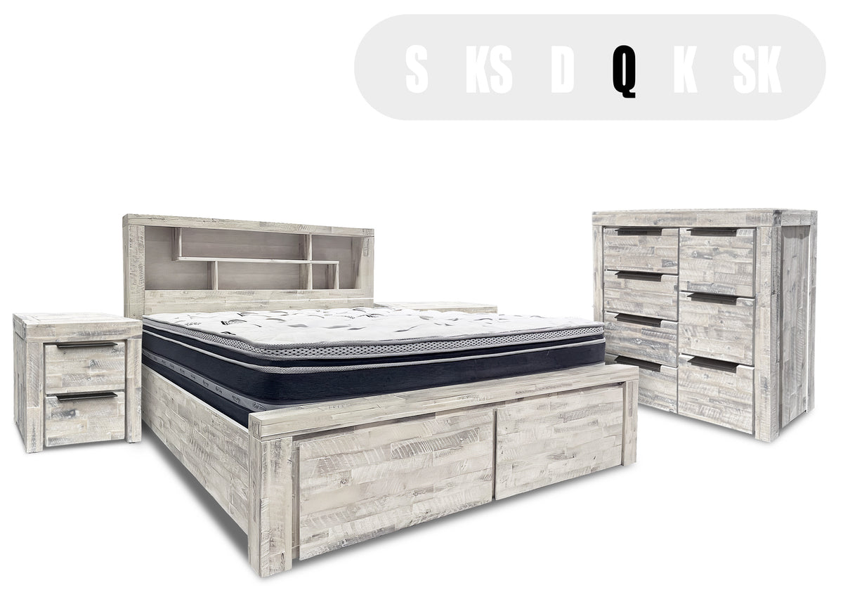 Sanctuary Bedroom Set (4 Piece)