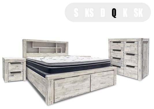 Sanctuary Bedroom Set (4 Piece)