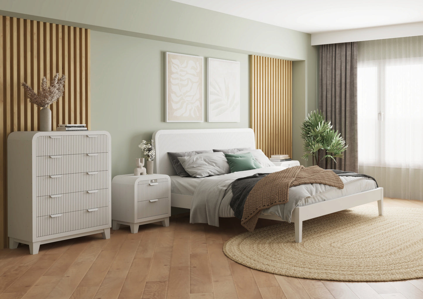 Santorini Bedroom Set (4 Piece)