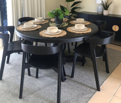 Parisienne Dining Table - Black (1500mm)