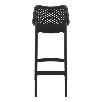 Tangalooma Outdoor Barstool - Black