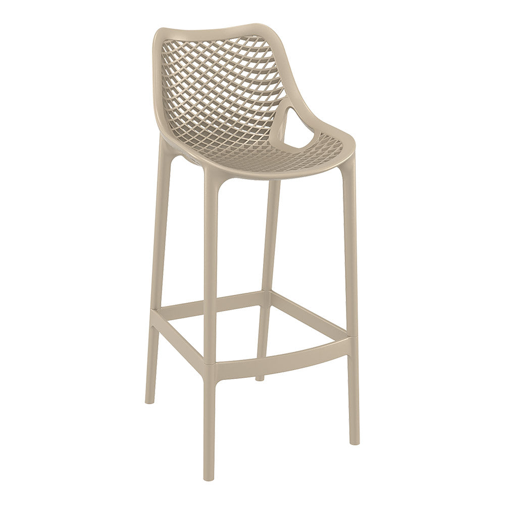 Tangalooma Outdoor Barstool - Latte