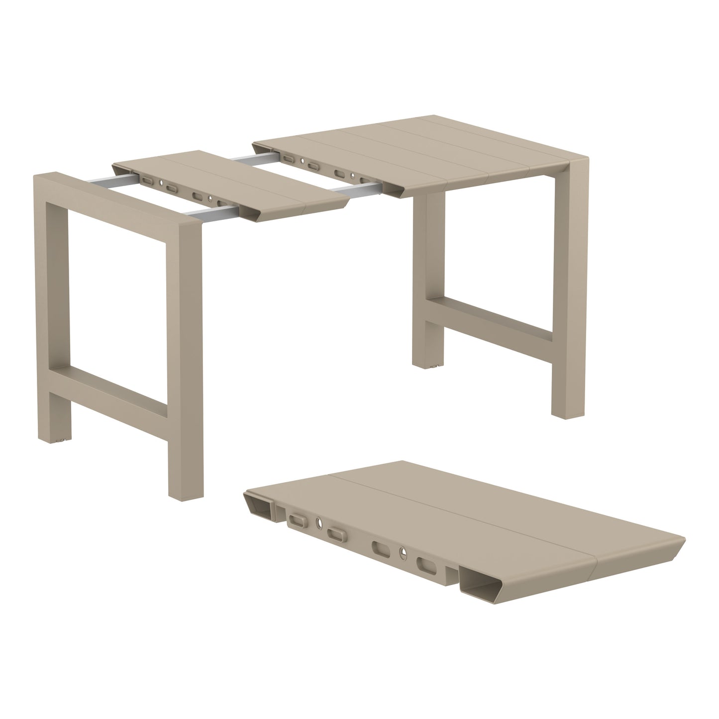 Whitehaven Outdoor Extension Bar Table - Latte (1000mm or 1400mm)