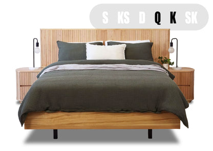 Yarra Bed with Bedsides