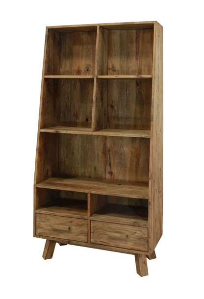 Plantation Bookcase - With Drawers