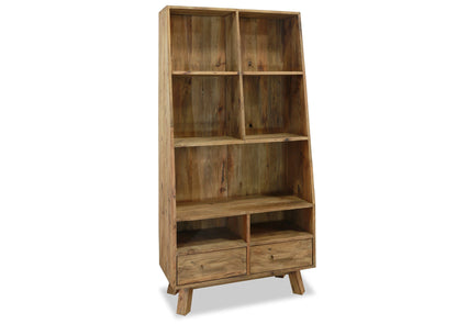 Plantation Bookcase - With Drawers