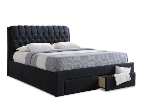 Dusk Bed - Charcoal