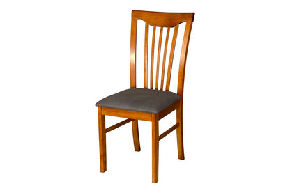 Lodge Chair - Slat Back (Upholstered Seat)