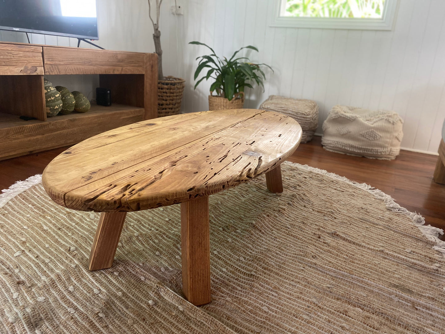 Plantation Coffee Table - Oval