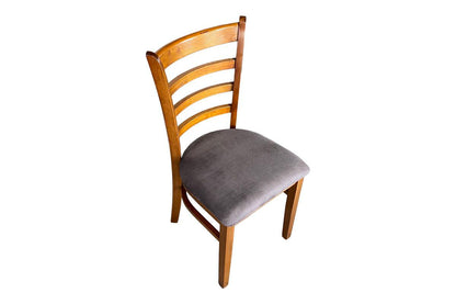 Lodge Chair - Ladder Back (Upholstered Seat)