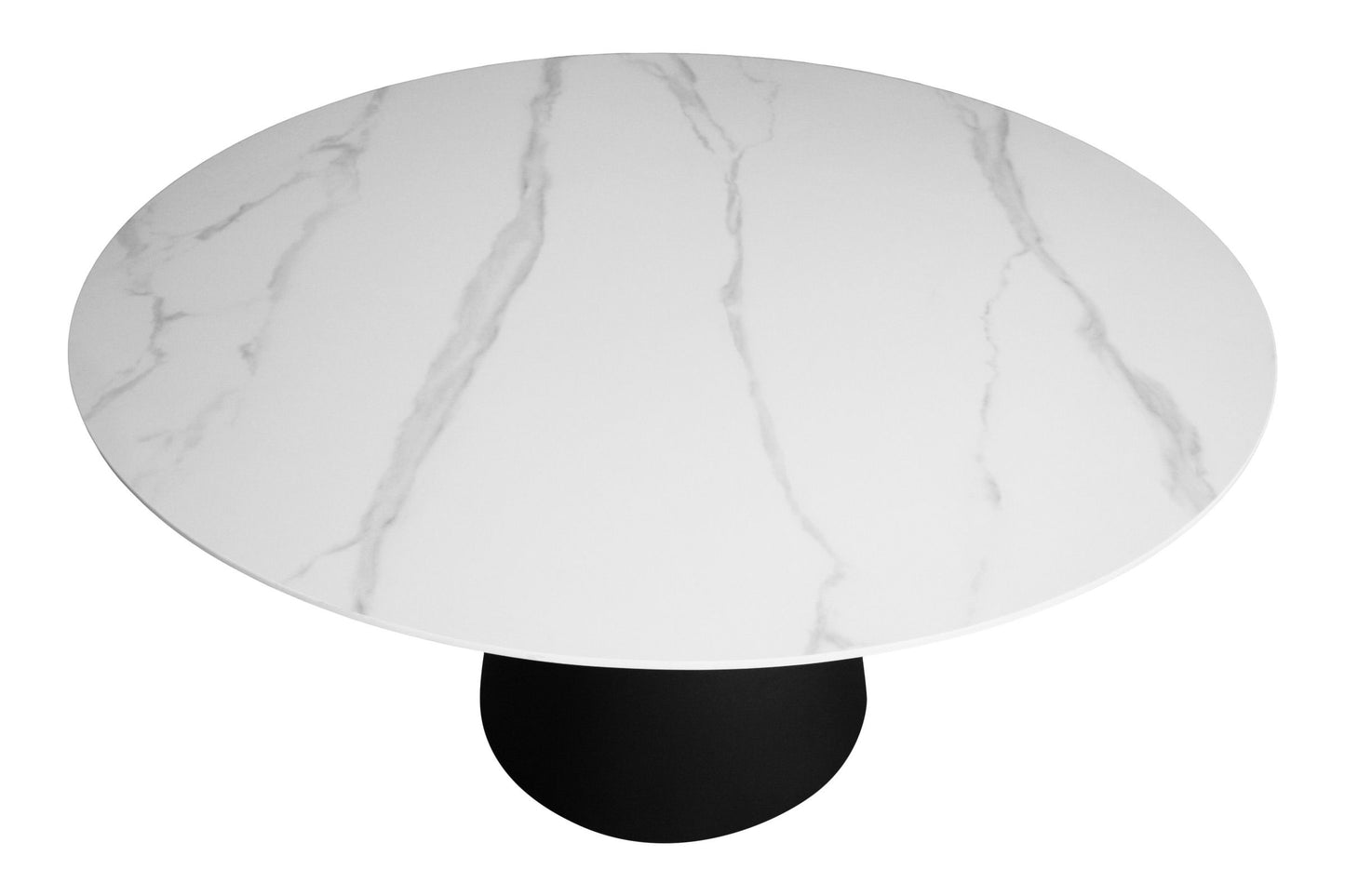 Halo Round Dining Table (1350mm) - Marble