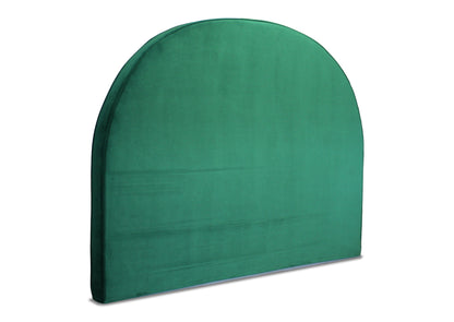 Arched Bedhead - Green Velvet