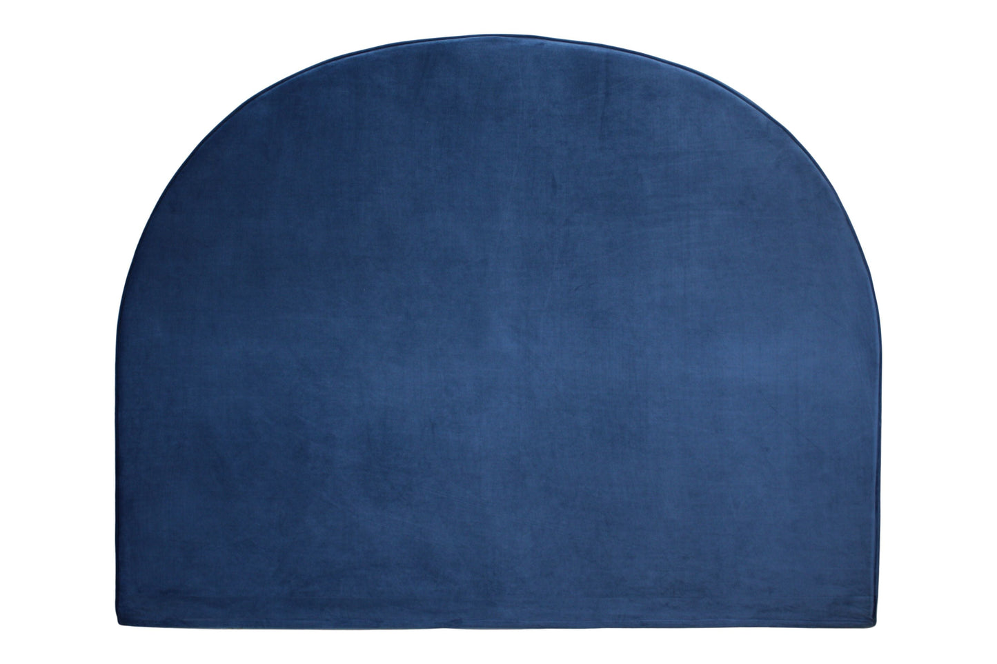 Arched Bedhead - Blue Velvet