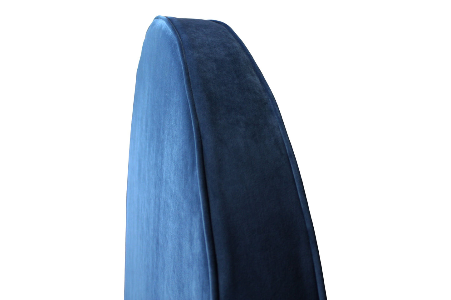 Arched Bedhead - Blue Velvet