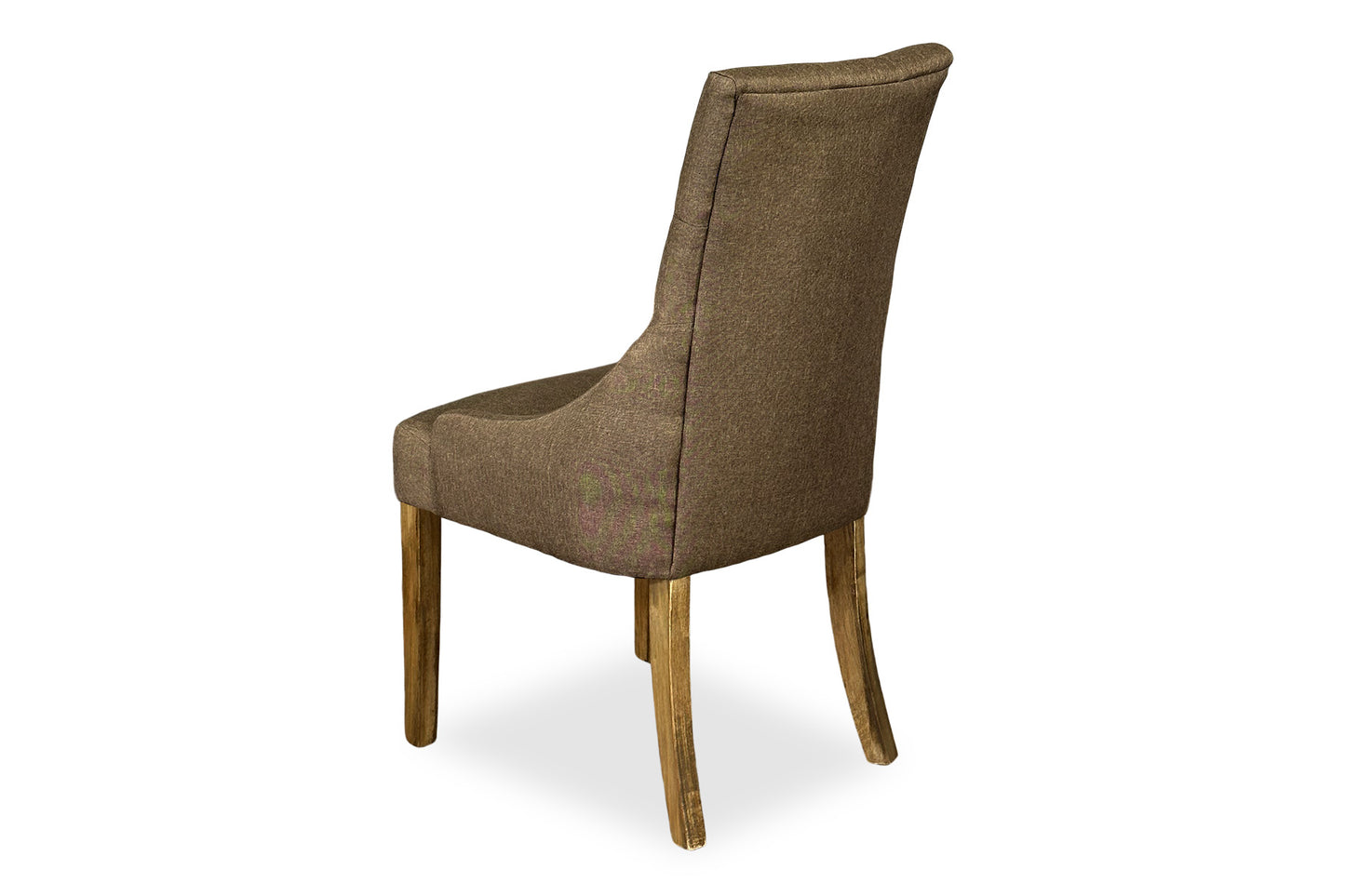 Scoop Back Chair - Light Brown (Plantation Legs)