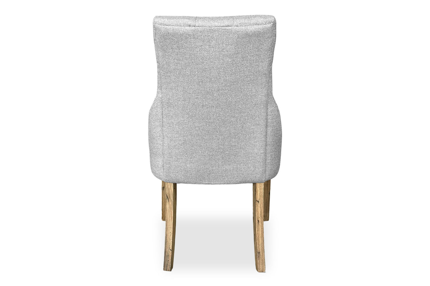 Scoop Back Chair - Light Grey (Antique Legs)