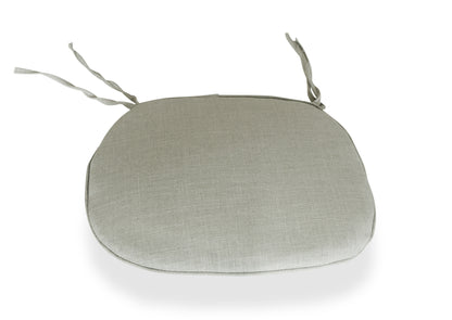 Cross Back Chair Cushion - Grey
